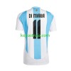 Billiga Fotbollströjor Argentina Di Maria 11 Copa America Hemma tröja 2024 Kortärmad